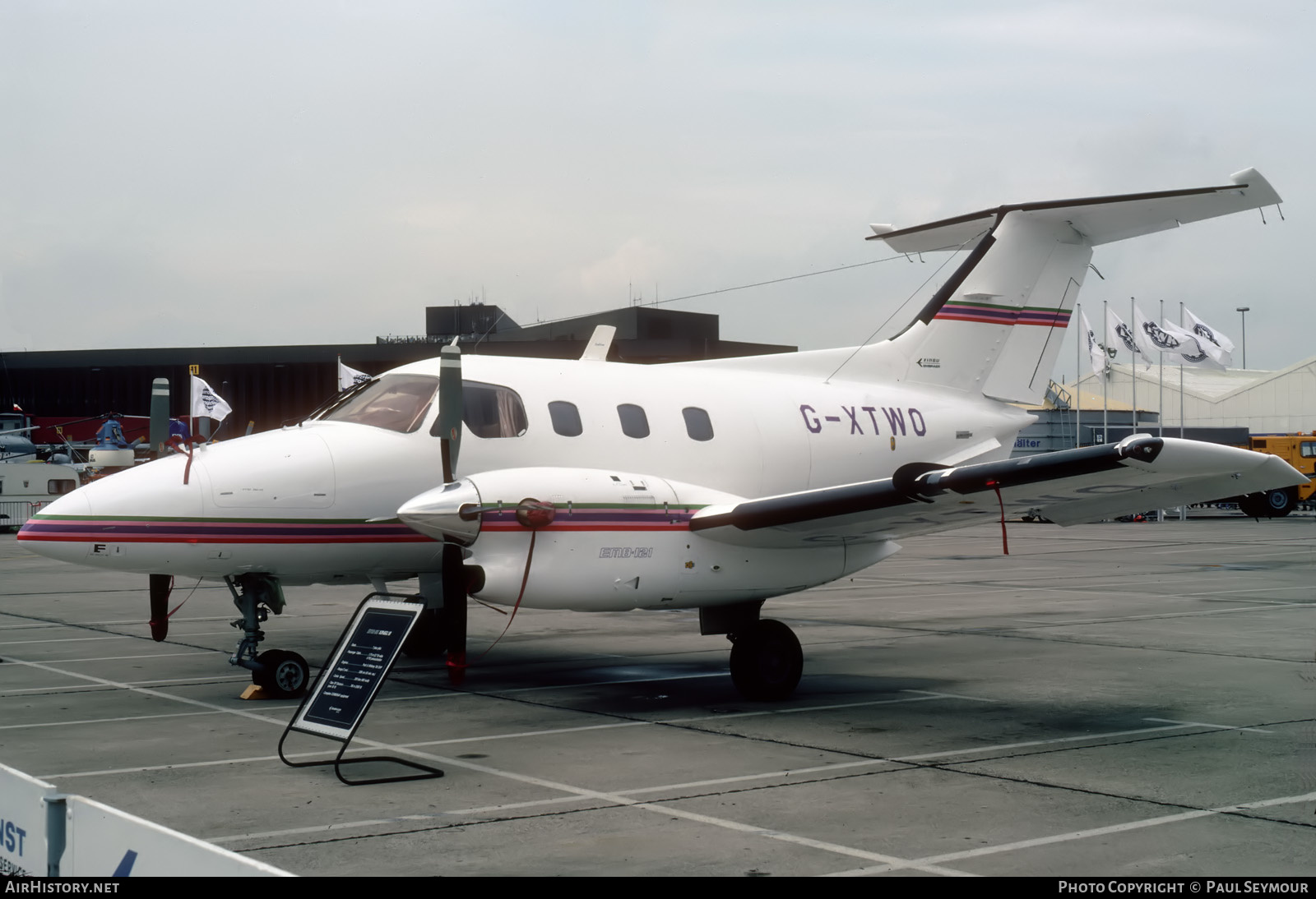 Aircraft Photo of G-XTWO | Embraer EMB-121A Xingu | AirHistory.net #648579