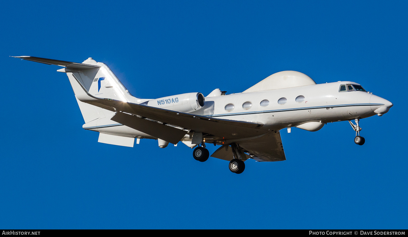 Aircraft Photo of N510AG | Grumman American G-1159 Gulfstream II-SP/MR-TCDL | Tempus Jets | AirHistory.net #648580