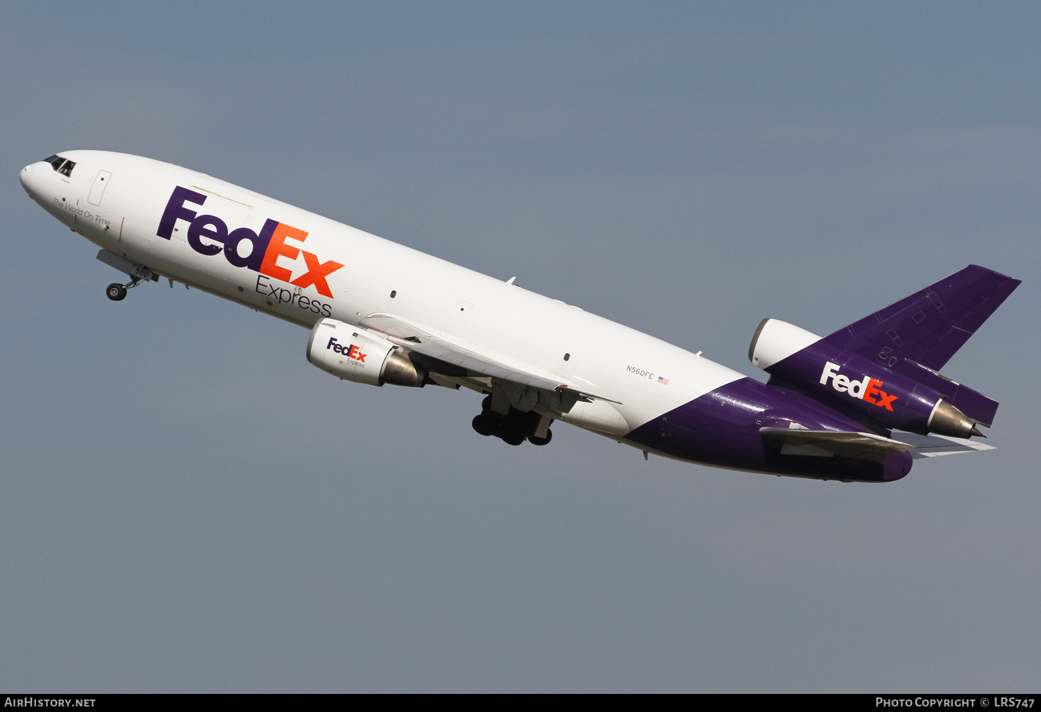Aircraft Photo of N560FE | Boeing MD-10-10F | FedEx Express | AirHistory.net #648590
