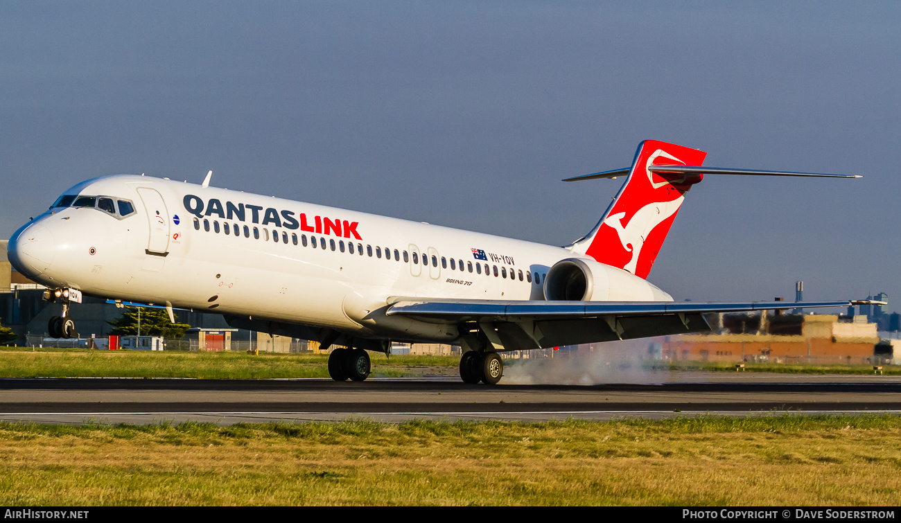 Aircraft Photo of VH-YQV | Boeing 717-2BL | QantasLink | AirHistory.net #648595