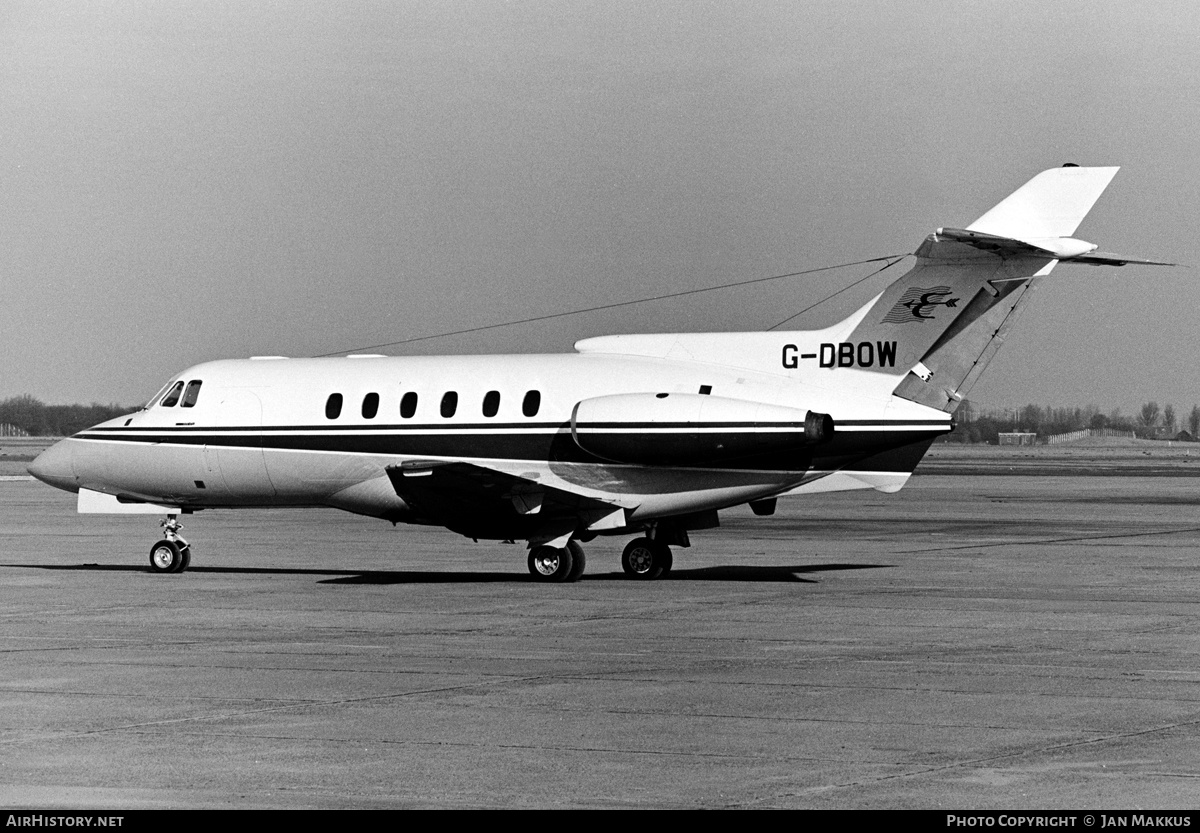 Aircraft Photo of G-DBOW | Hawker Siddeley HS-125-600A | Bowater | AirHistory.net #648600