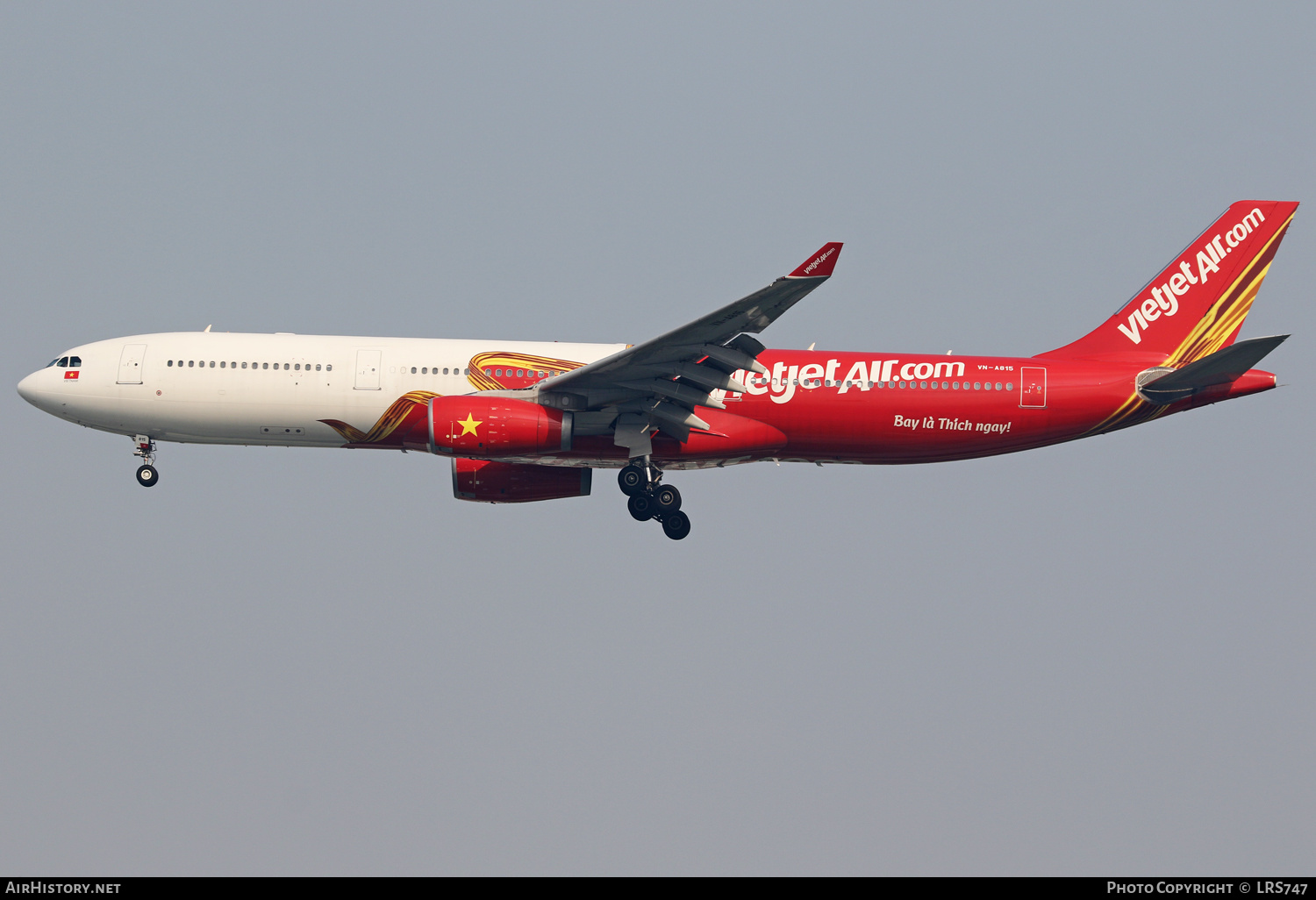 Aircraft Photo of VN-A815 | Airbus A330-343E | VietJet Air | AirHistory.net #648616