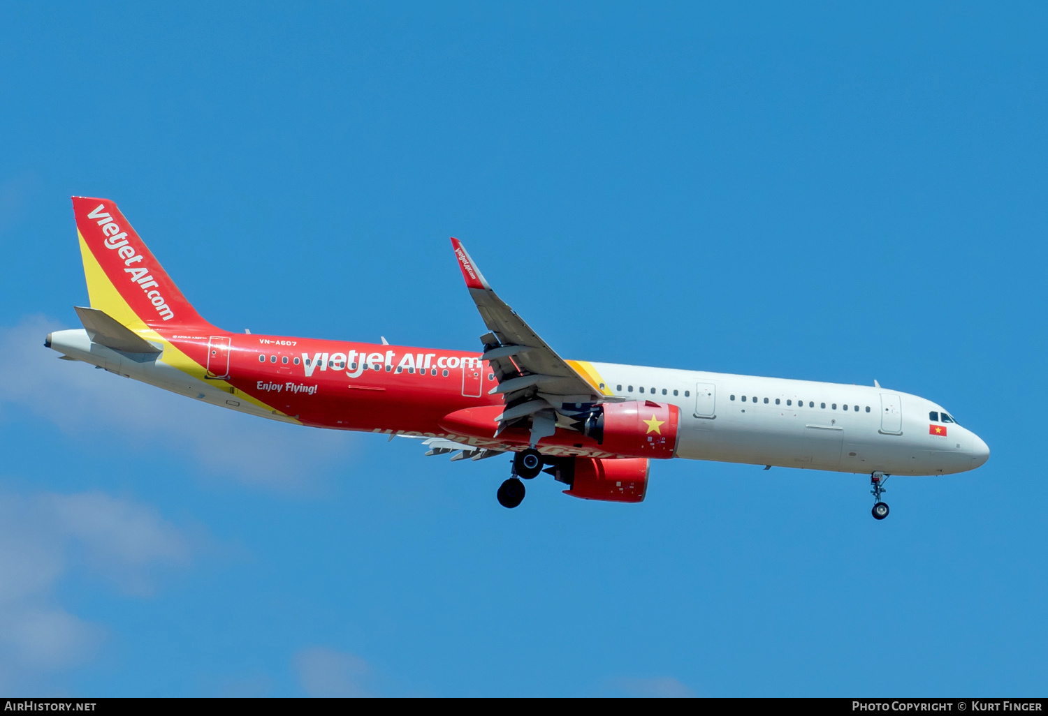 Aircraft Photo of VN-A607 | Airbus A321-271N | VietJet Air | AirHistory.net #648621