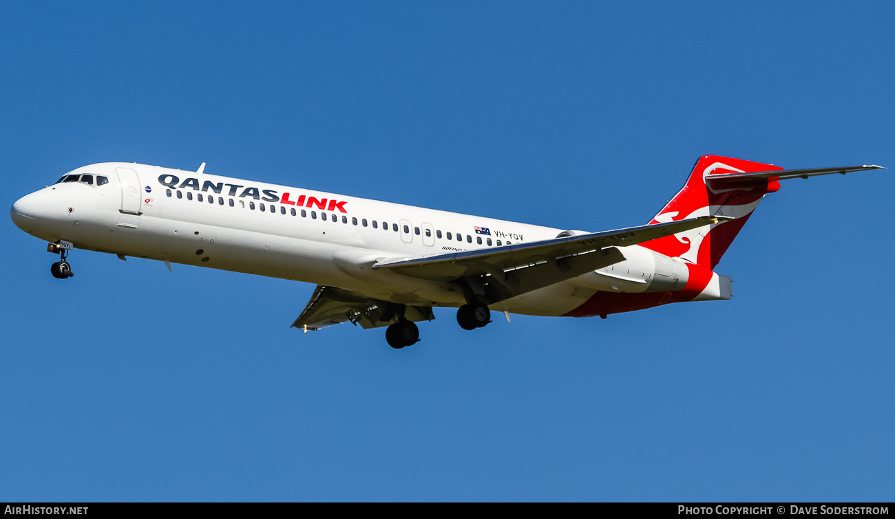 Aircraft Photo of VH-YQV | Boeing 717-2BL | QantasLink | AirHistory.net #648623