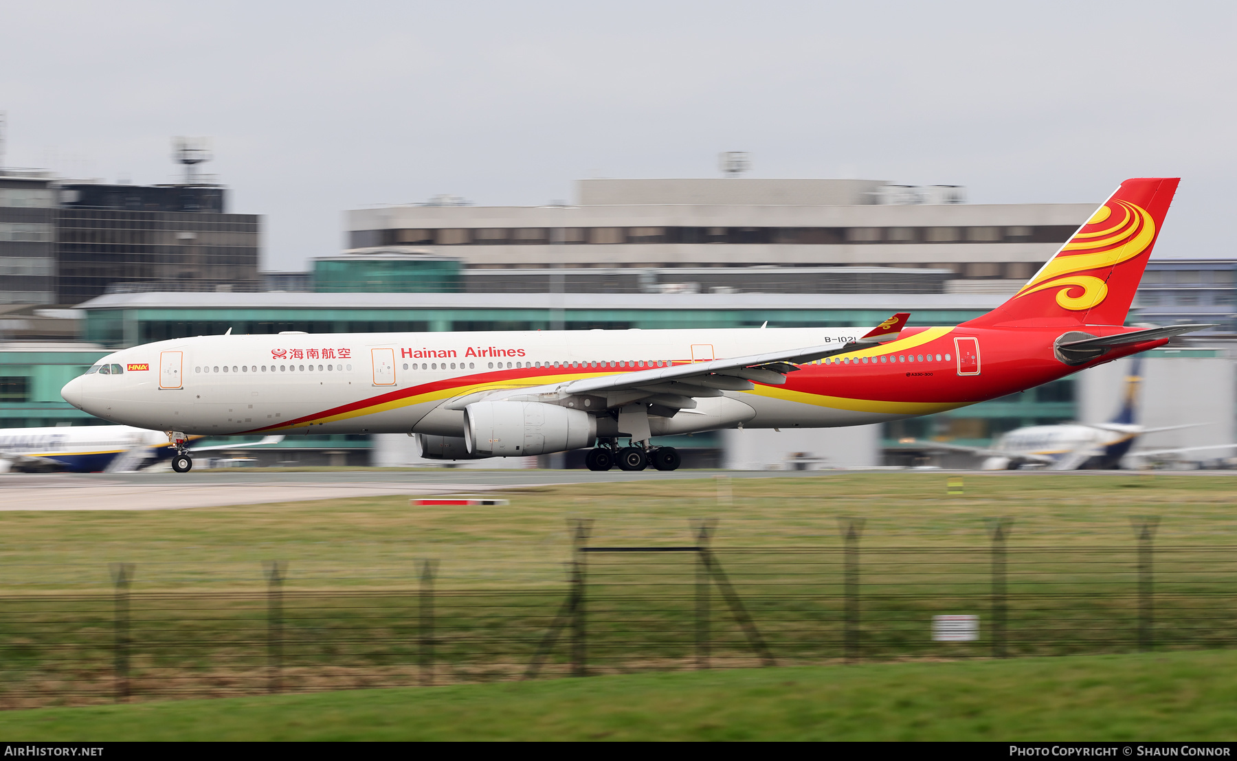 Aircraft Photo of B-1021 | Airbus A330-343E | Hainan Airlines | AirHistory.net #648637