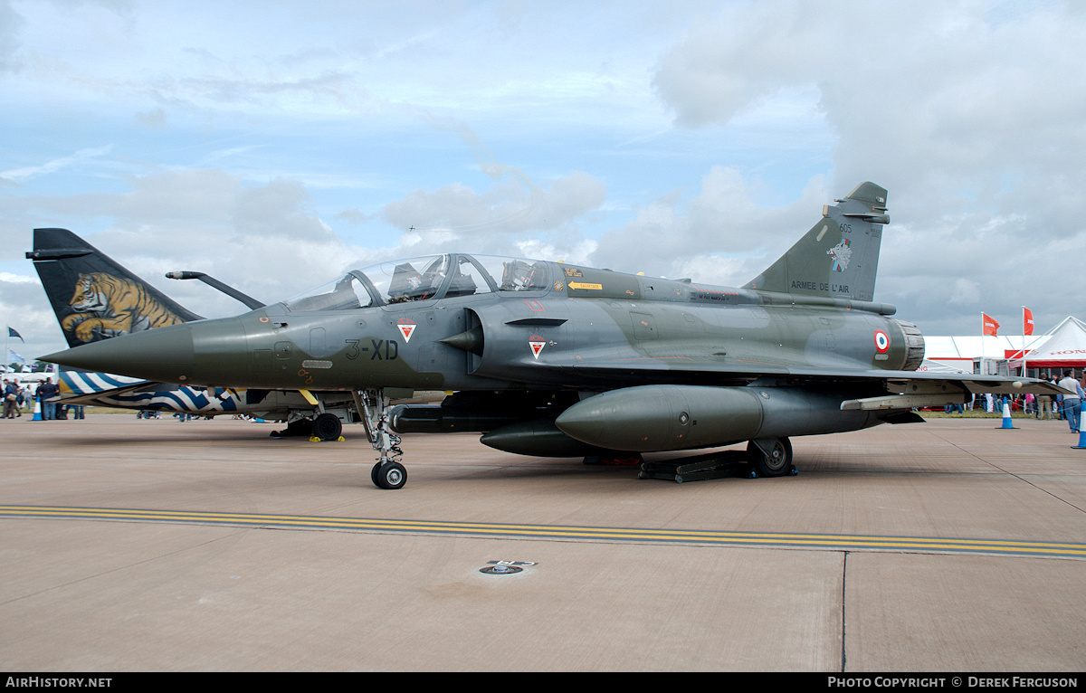 Aircraft Photo of 605 | Dassault Mirage 2000D | France - Air Force | AirHistory.net #648658