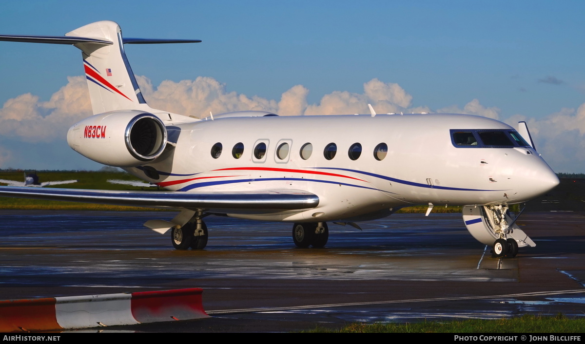 Aircraft Photo of N83CW | Gulfstream Aerospace G650ER (G-VI) | AirHistory.net #648671