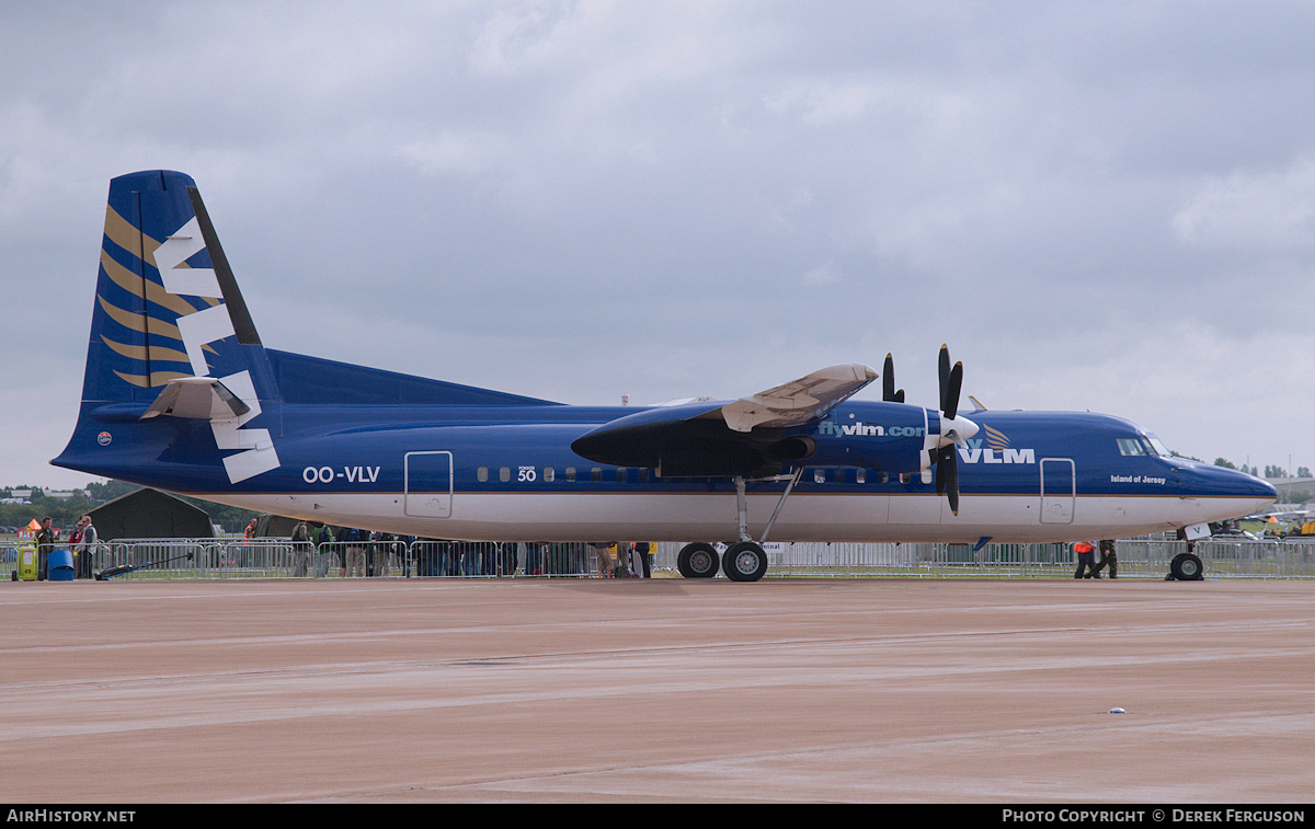 Aircraft Photo of OO-VLV | Fokker 50 | VLM Airlines | AirHistory.net #648675