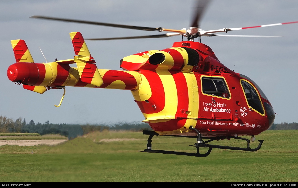 Aircraft Photo of G-EHEM | McDonnell Douglas MD-900 Explorer | Essex & Herts Air Ambulance | AirHistory.net #648676