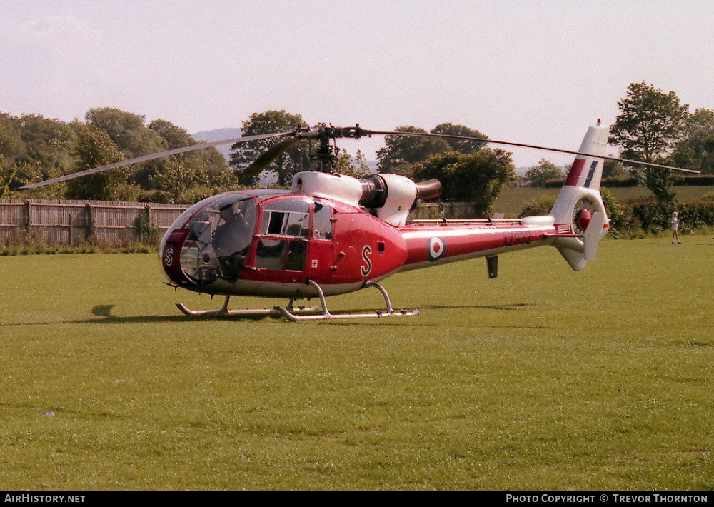 Aircraft Photo of XZ932 | Aerospatiale SA-341D Gazelle HT3 | UK - Air Force | AirHistory.net #648679