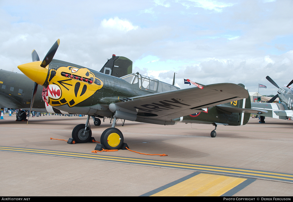 Aircraft Photo of G-KITT | Curtiss P-40M Warhawk | USA - Air Force | AirHistory.net #648697