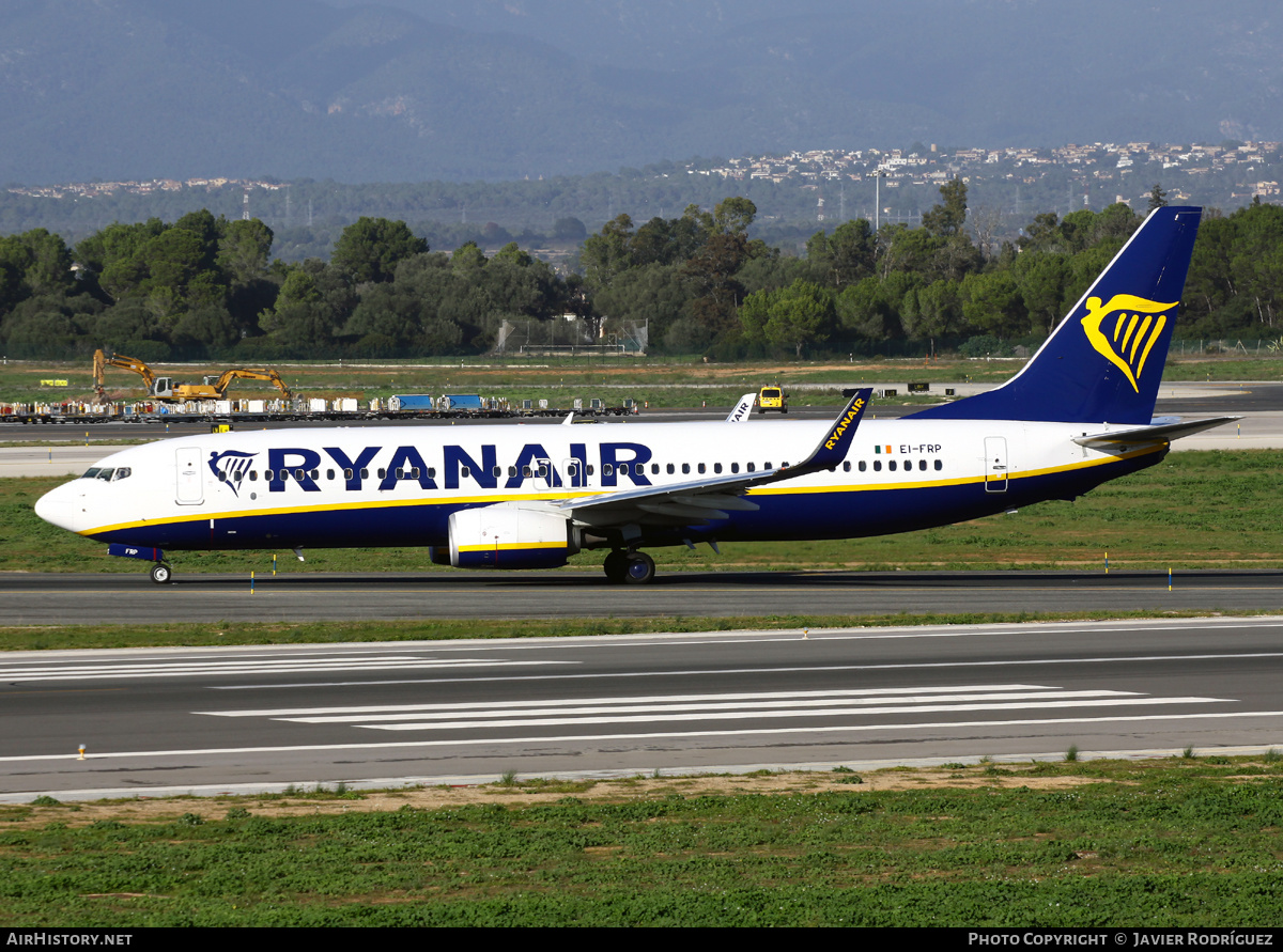 Aircraft Photo of EI-FRP | Boeing 737-8AS | Ryanair | AirHistory.net #648704