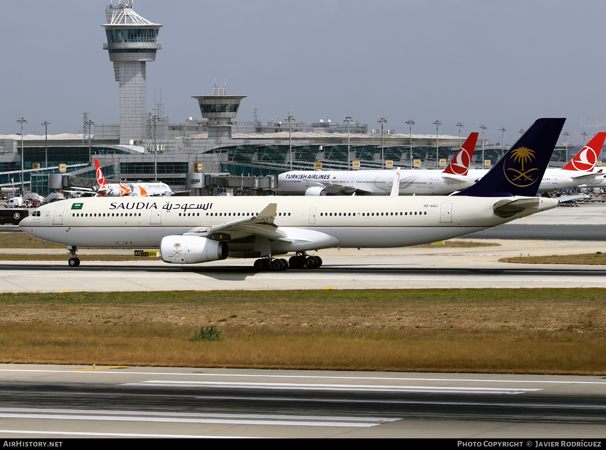 Aircraft Photo of HZ-AQJ | Airbus A330-343 | Saudi Arabian Airlines | AirHistory.net #648714