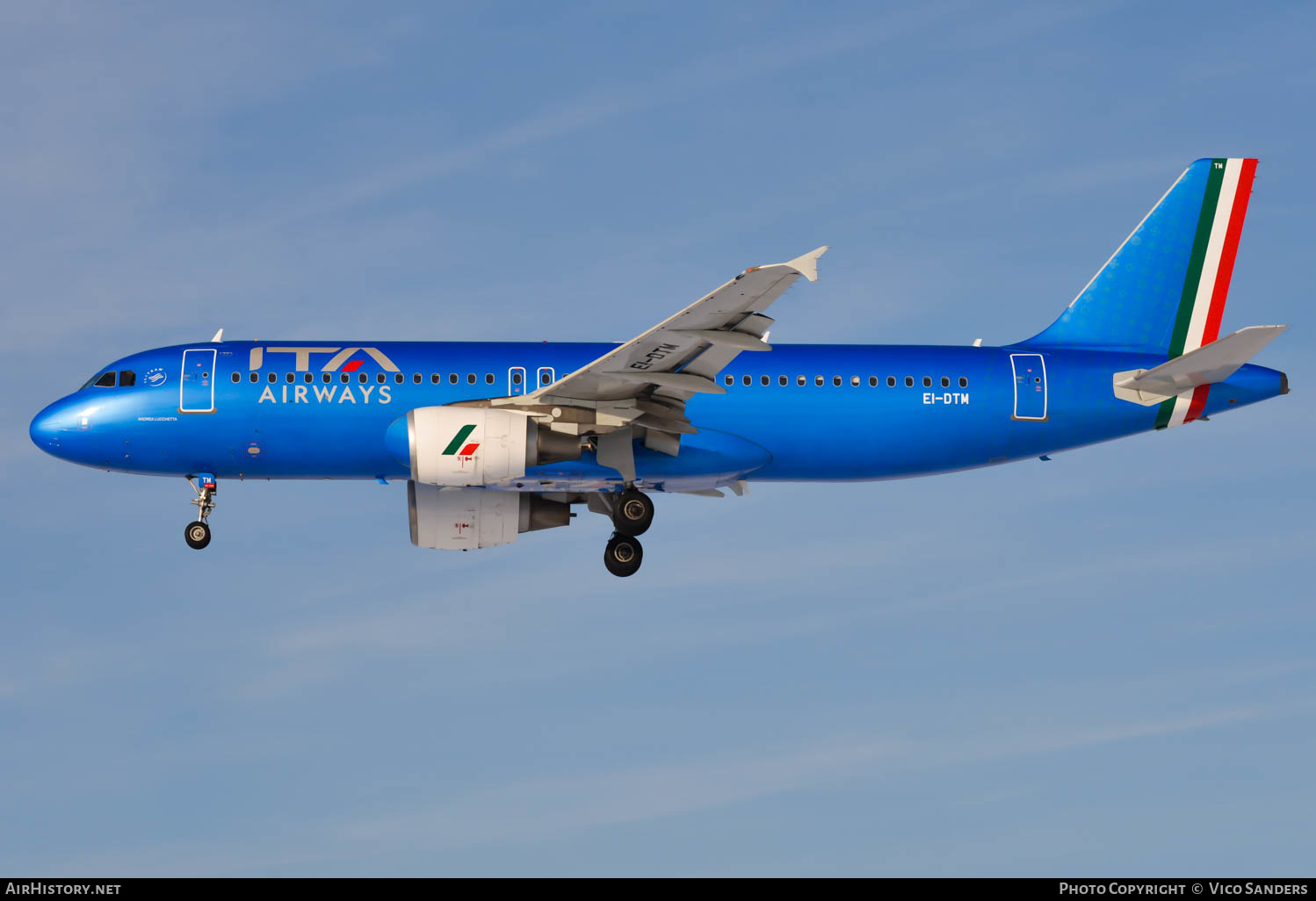 Aircraft Photo of EI-DTM | Airbus A320-216 | ITA Airways | AirHistory.net #648737