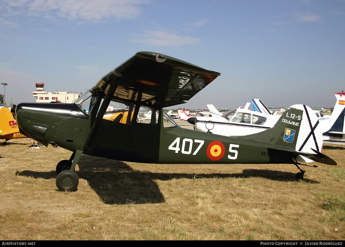 Aircraft Photo of EC-DQX / L.12-5 | Cessna L-19A Bird Dog | Spain - Air Force | AirHistory.net #648741