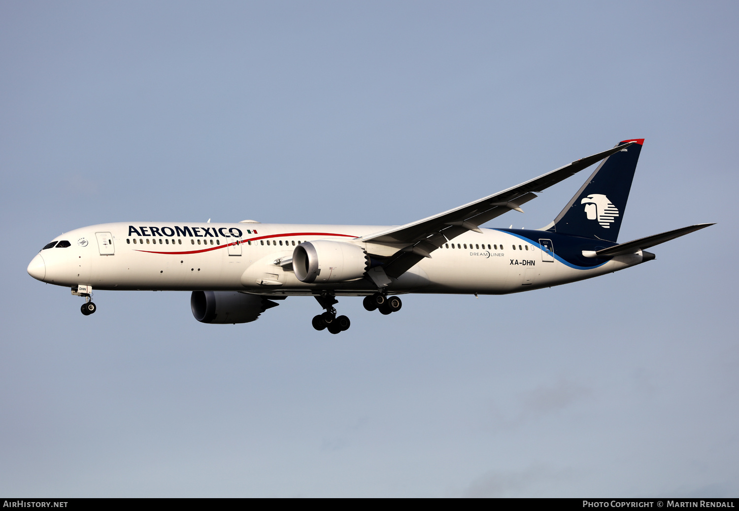 Aircraft Photo of XA-DHN | Boeing 787-9 Dreamliner | AeroMéxico | AirHistory.net #648749