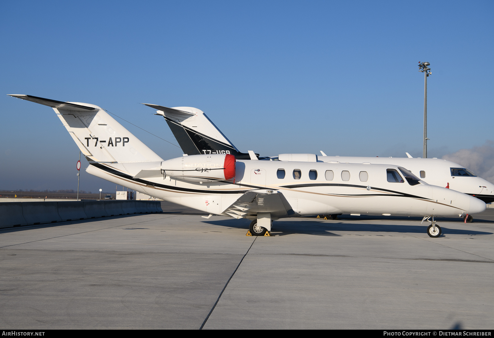 Aircraft Photo of T7-APP | Cessna 525A CitationJet CJ2+ | AirHistory.net #648776