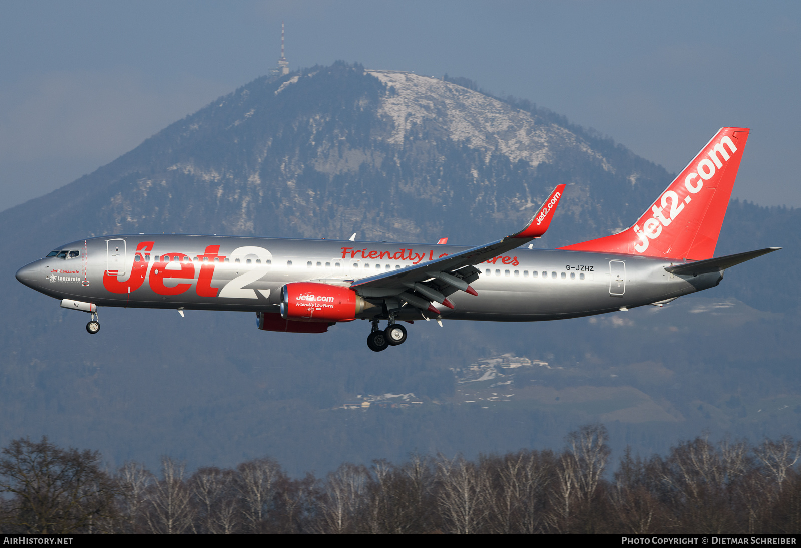 Aircraft Photo of G-JZHZ | Boeing 737-800 | Jet2 | AirHistory.net #648778