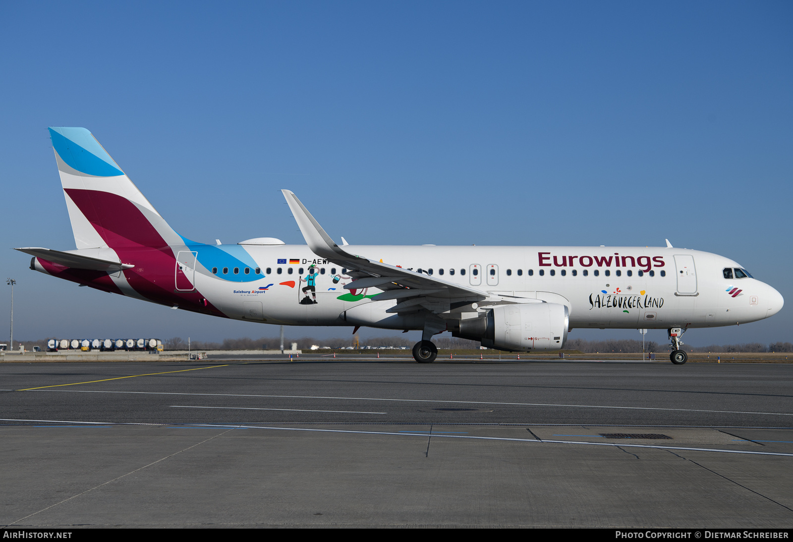 Aircraft Photo of D-AEWP | Airbus A320-214 | Eurowings | AirHistory.net #648780