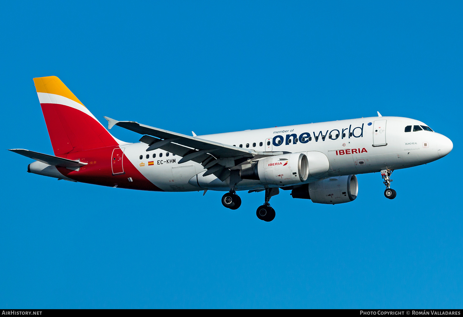 Aircraft Photo of EC-KHM | Airbus A319-111 | Iberia | AirHistory.net #648793