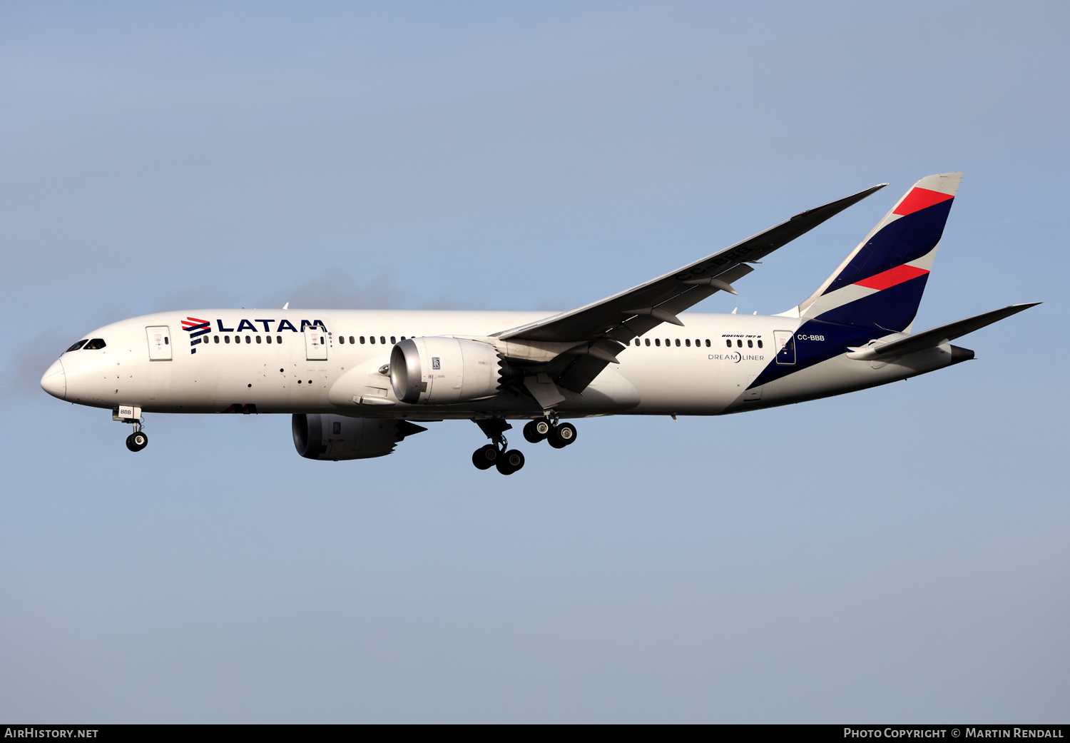 Aircraft Photo of CC-BBB | Boeing 787-8 Dreamliner | LATAM Airlines | AirHistory.net #648820