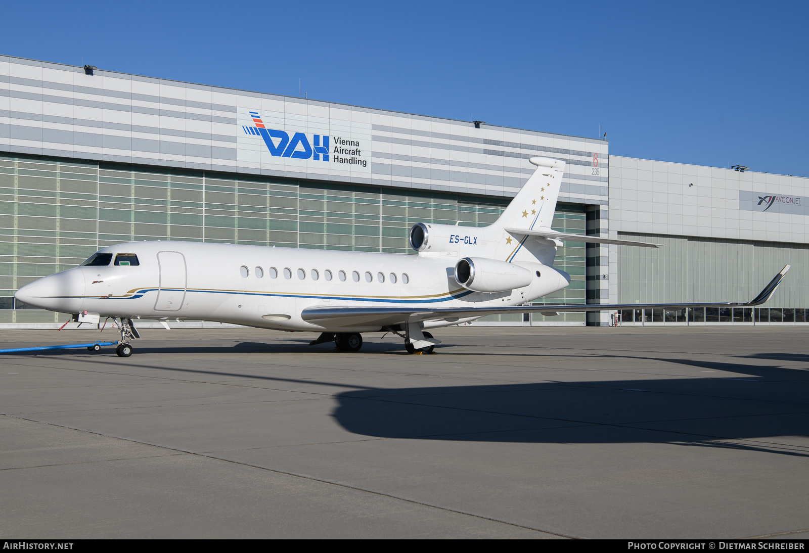 Aircraft Photo of ES-GLX | Dassault Falcon 7X | AirHistory.net #648823