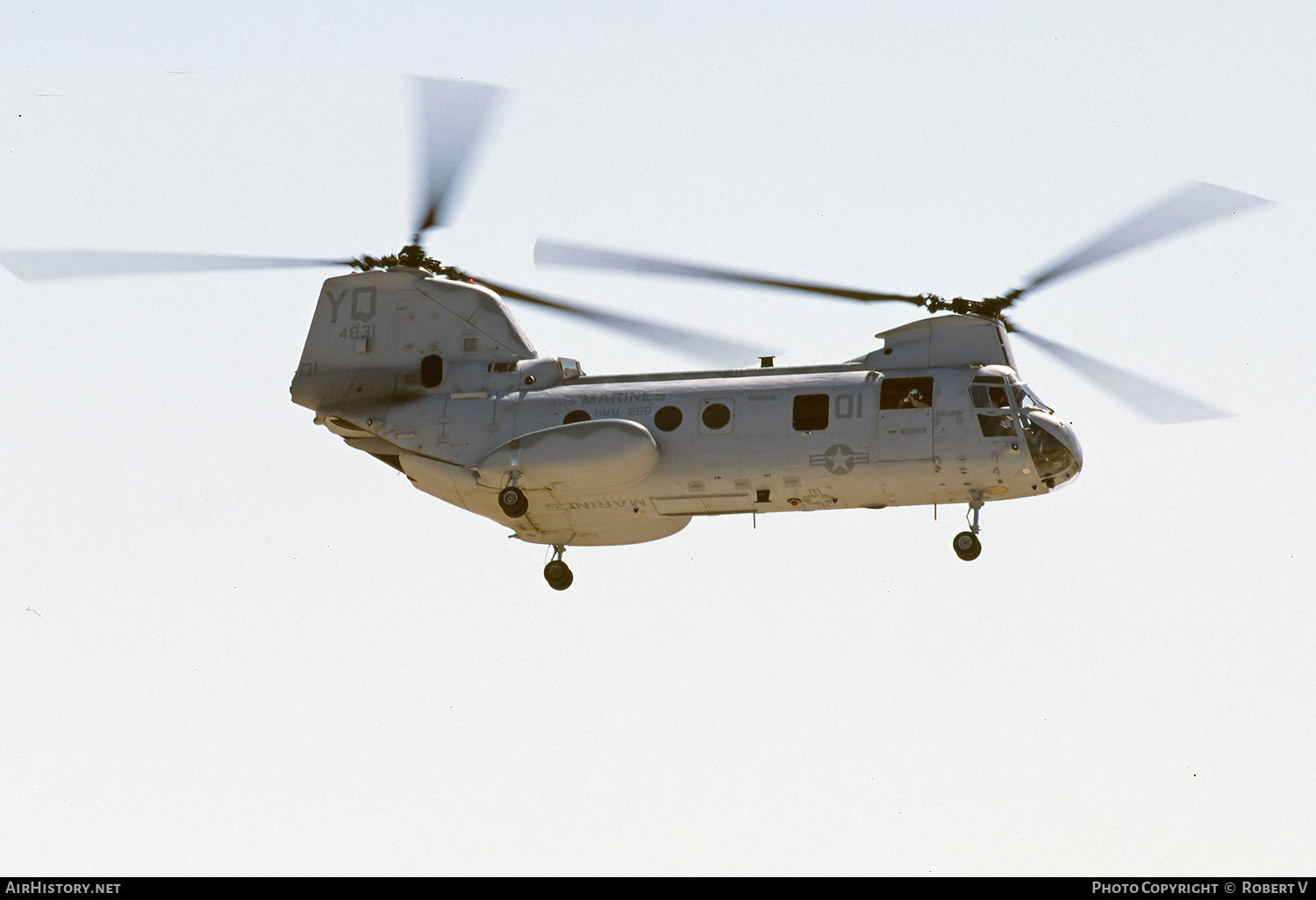 Aircraft Photo of 154831 | Boeing Vertol CH-46E Sea Knight | USA - Marines | AirHistory.net #648831