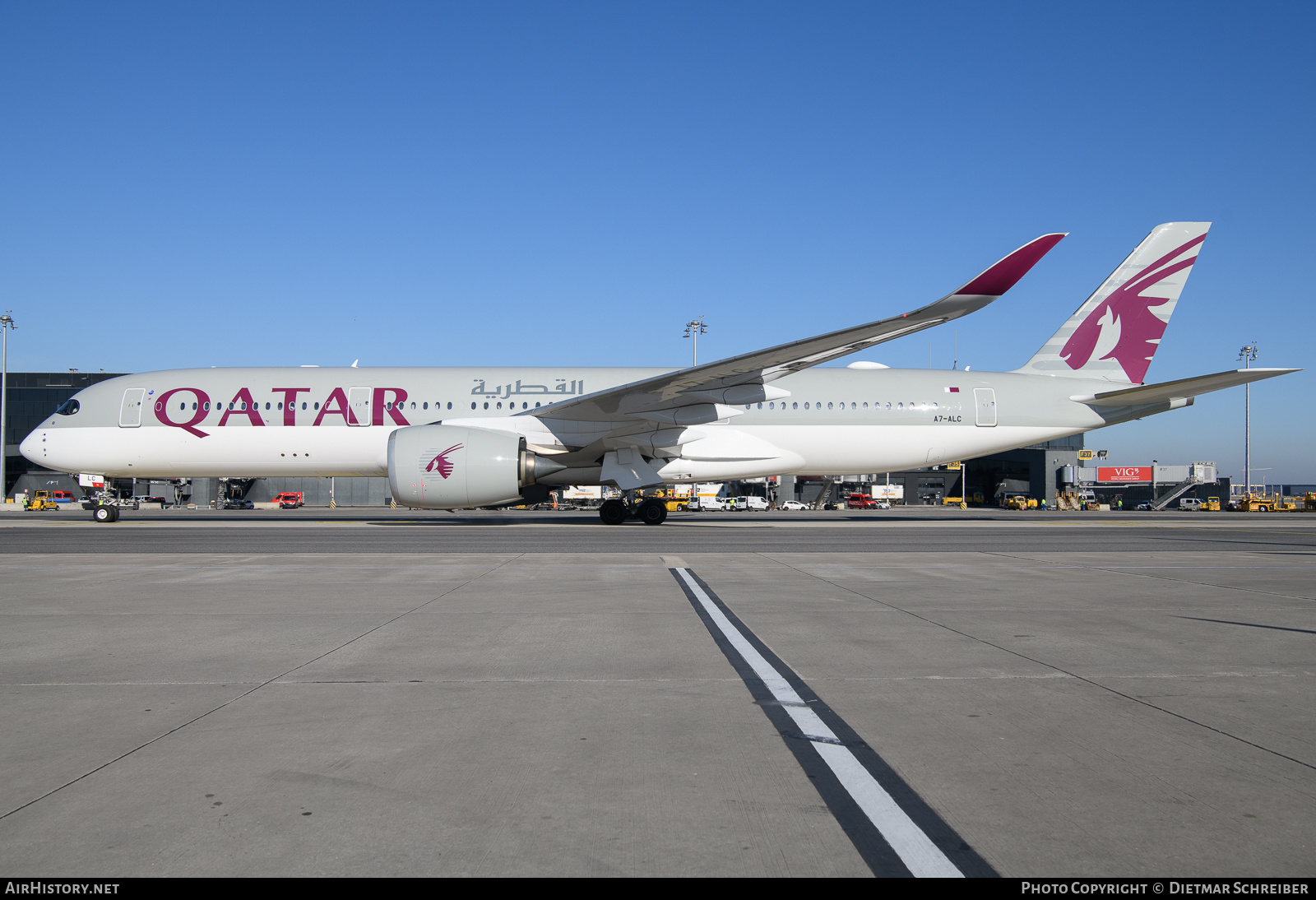 Aircraft Photo of A7-ALC | Airbus A350-941 | Qatar Airways | AirHistory.net #648836