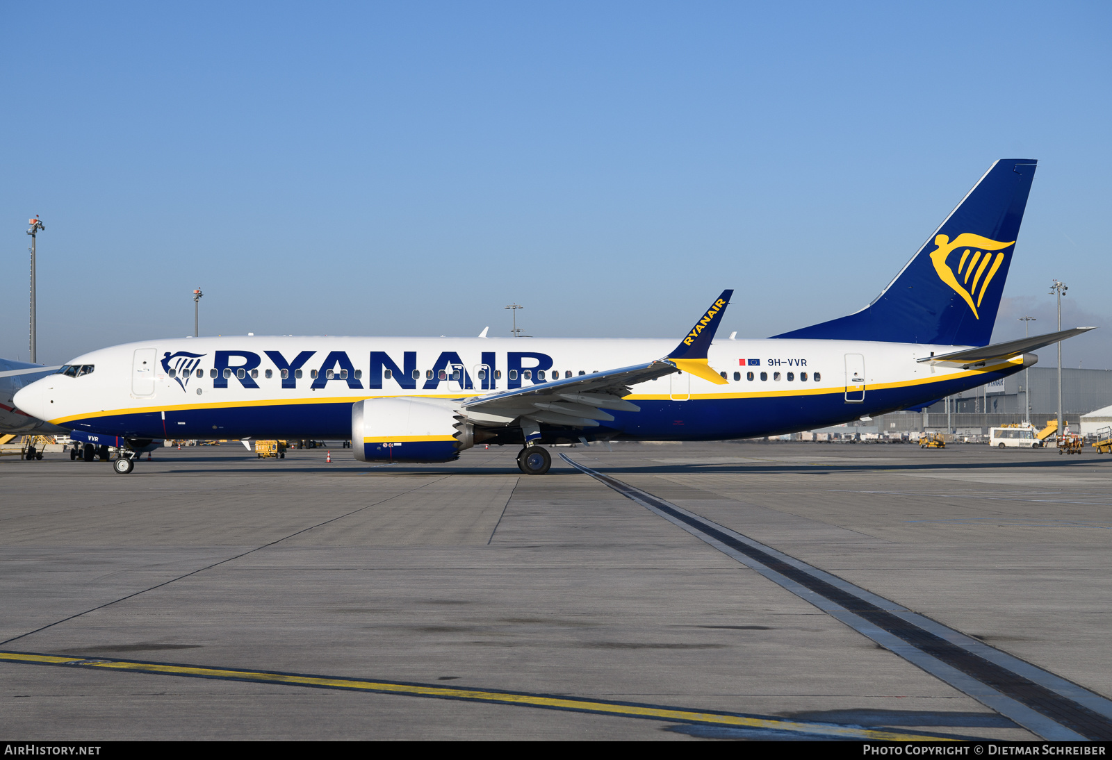 Aircraft Photo of 9H-VVR | Boeing 737-8200 Max 200 | Ryanair | AirHistory.net #648840