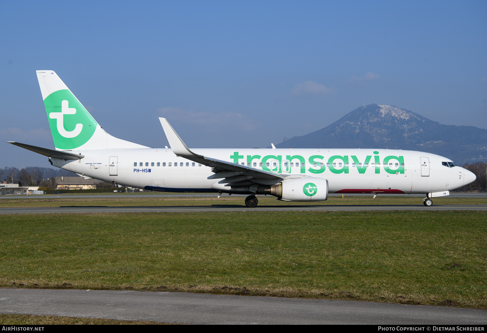 Aircraft Photo of PH-HSW | Boeing 737-8K2 | Transavia | AirHistory.net #648846