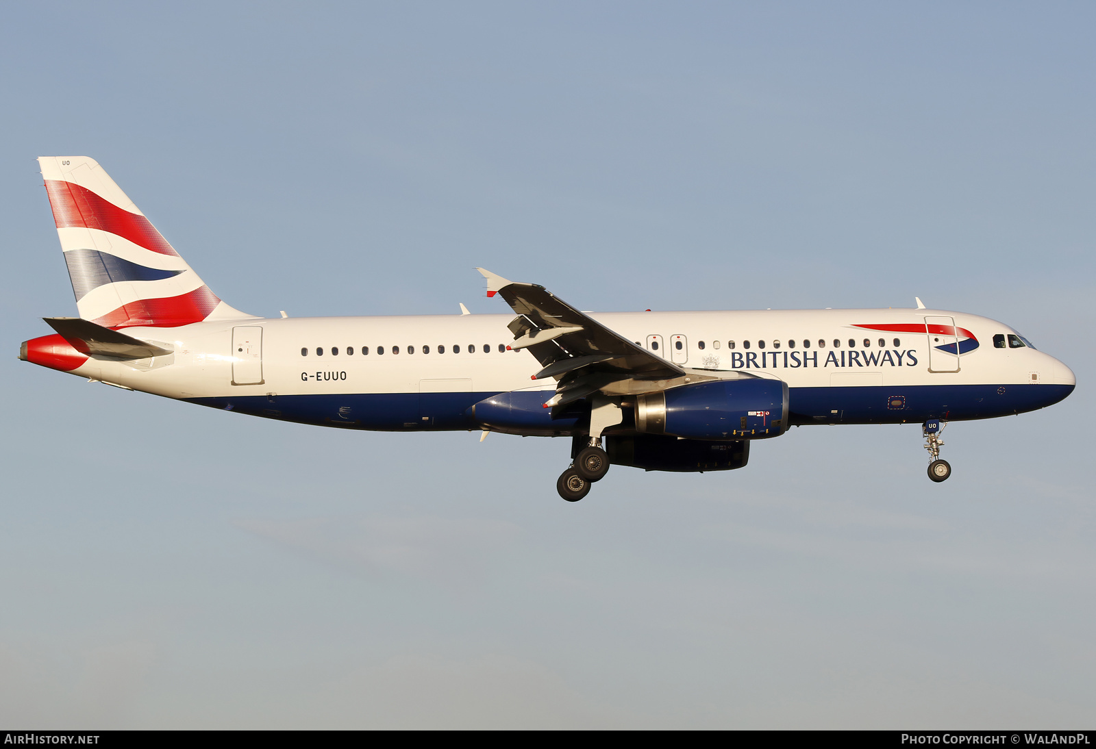 Aircraft Photo of G-EUUO | Airbus A320-232 | British Airways | AirHistory.net #648848