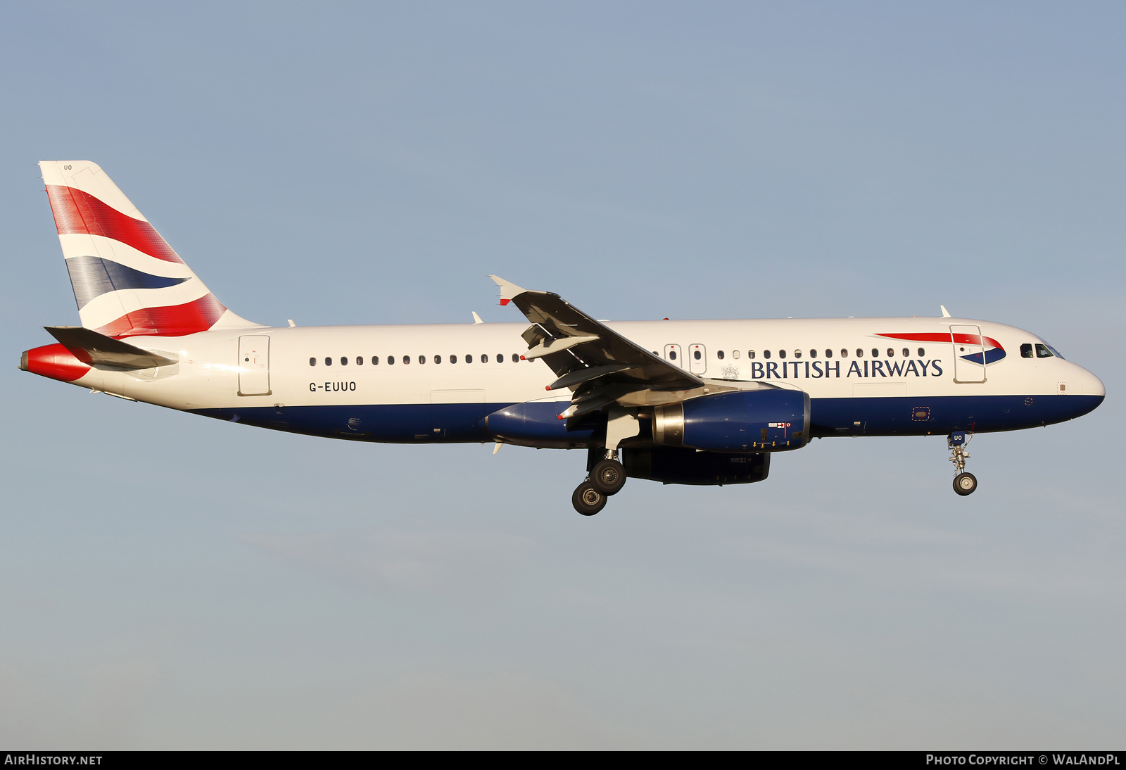Aircraft Photo of G-EUUO | Airbus A320-232 | British Airways | AirHistory.net #648848