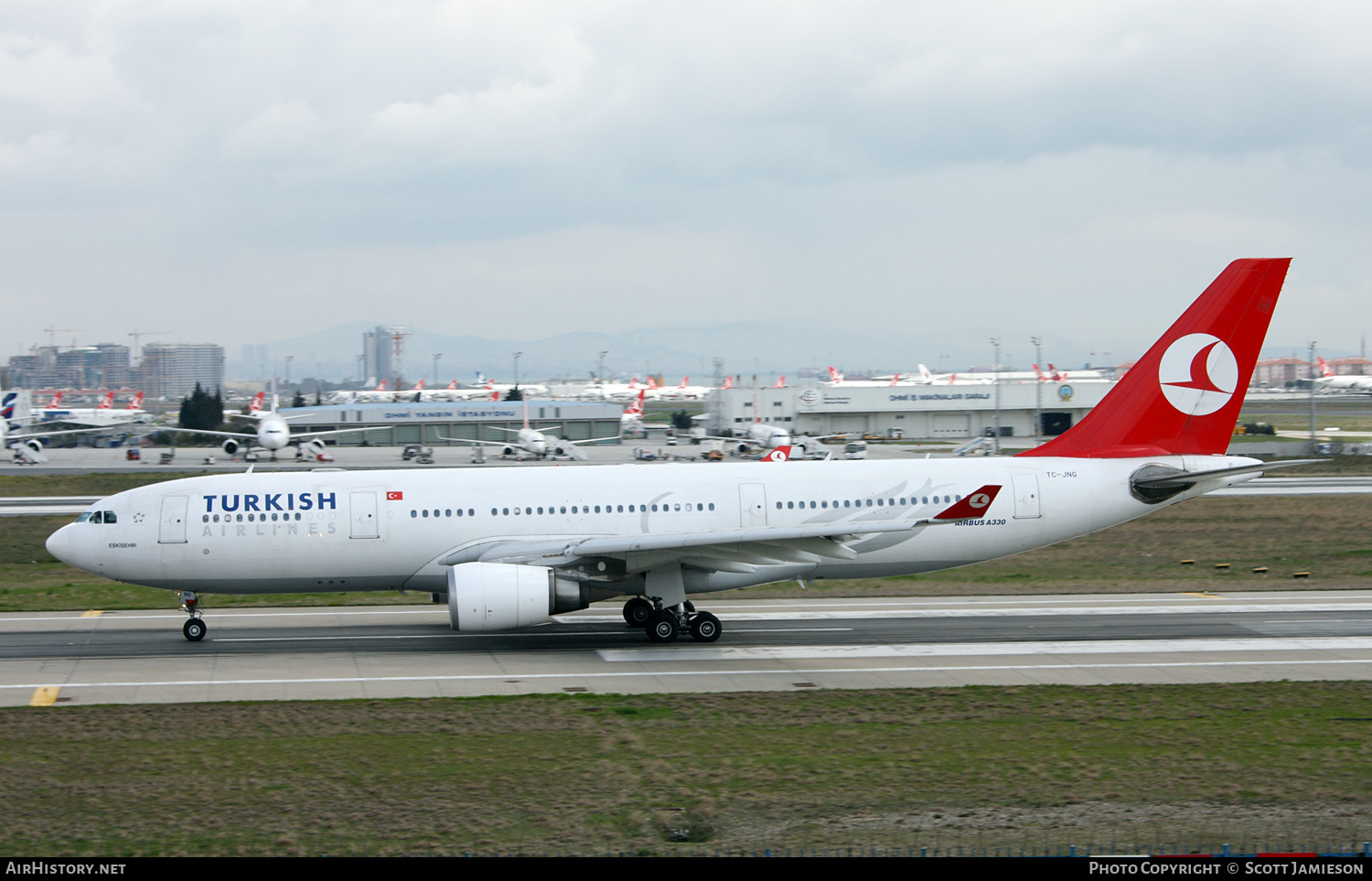 Aircraft Photo of TC-JNG | Airbus A330-203 | Turkish Airlines | AirHistory.net #648854