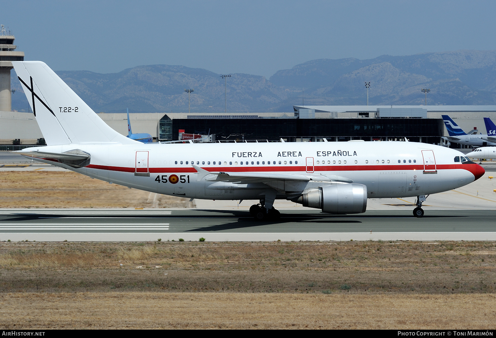 Aircraft Photo of T22-2 | Airbus A310-304 | Spain - Air Force | AirHistory.net #648857