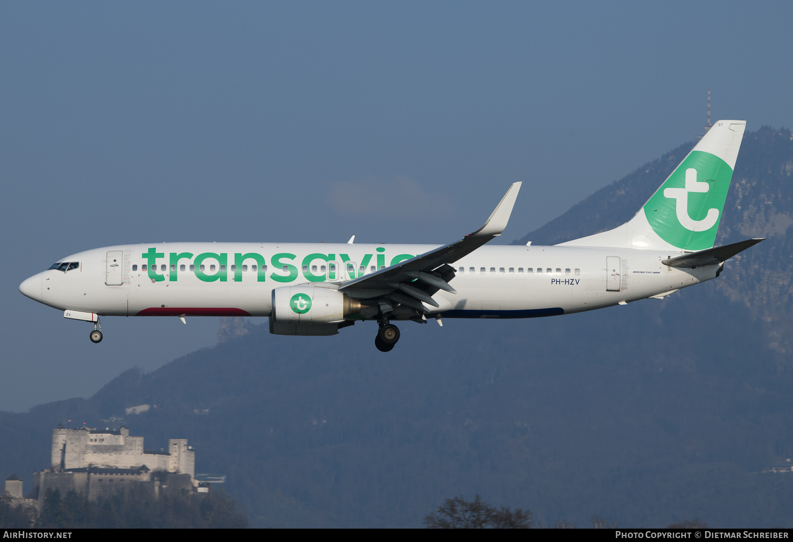 Aircraft Photo of PH-HZV | Boeing 737-8K2 | Transavia | AirHistory.net #648861