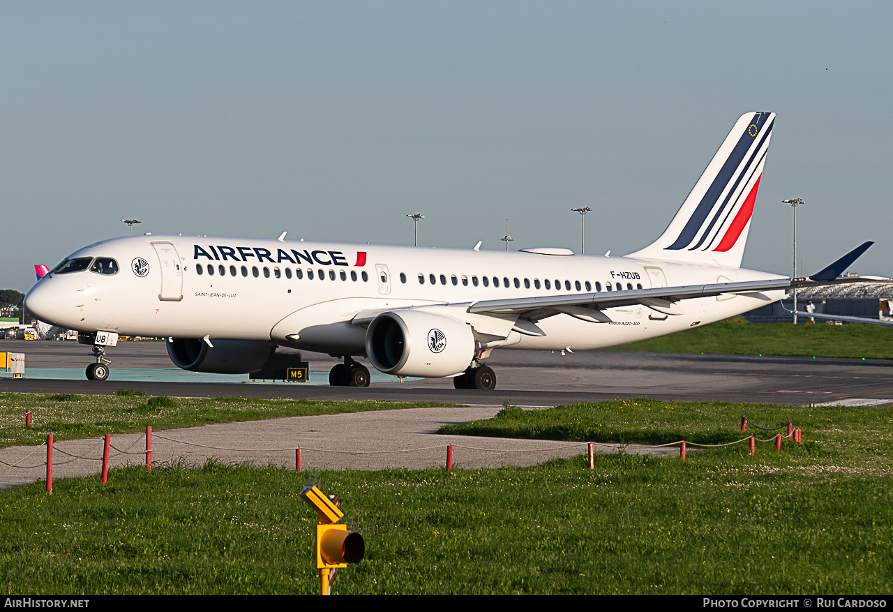 Aircraft Photo of F-HZUB | Airbus A220-371 (BD-500-1A11) | Air France | AirHistory.net #648884