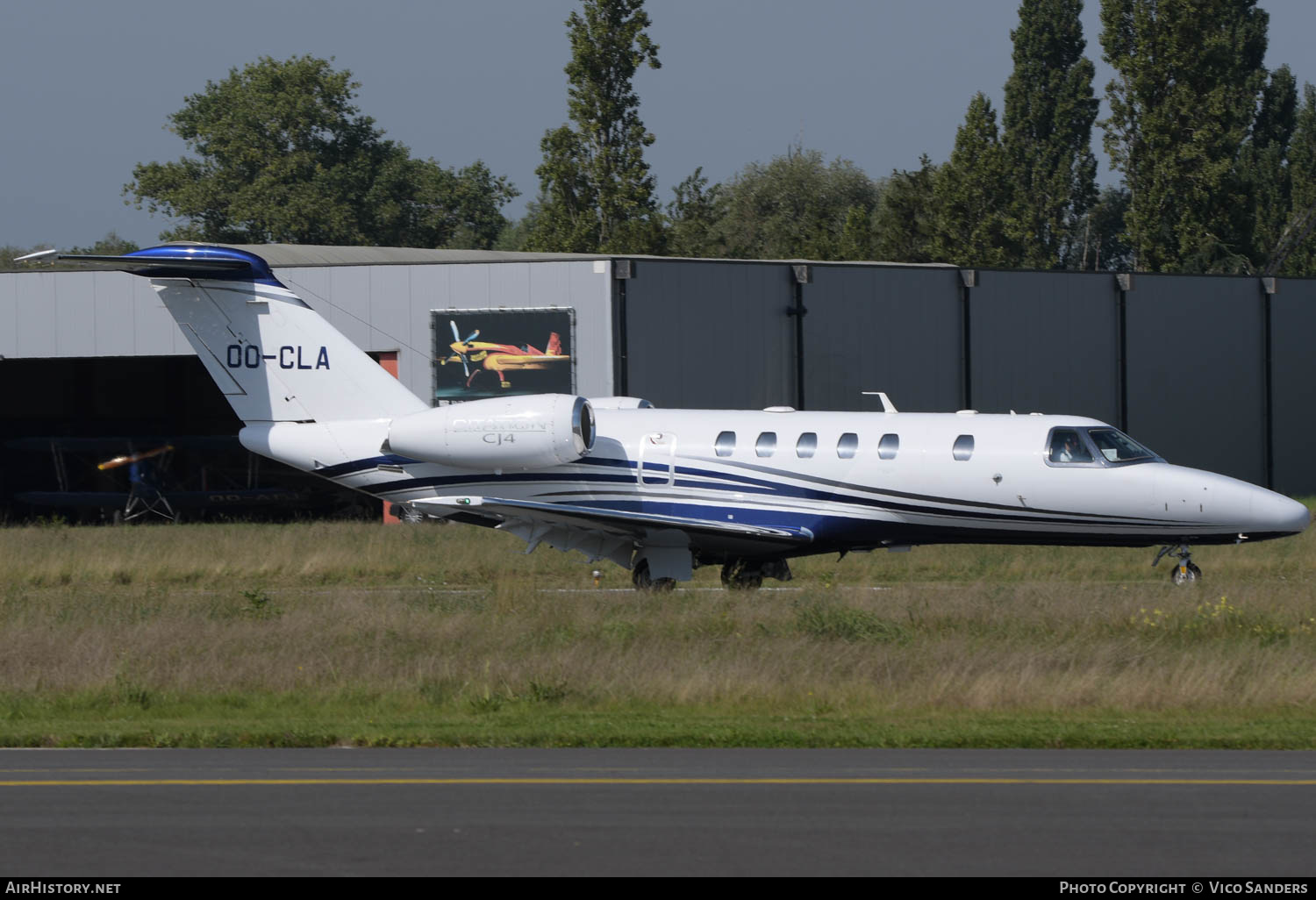 Aircraft Photo of OO-CLA | Cessna 525C CitationJet CJ4 | AirHistory.net #648908