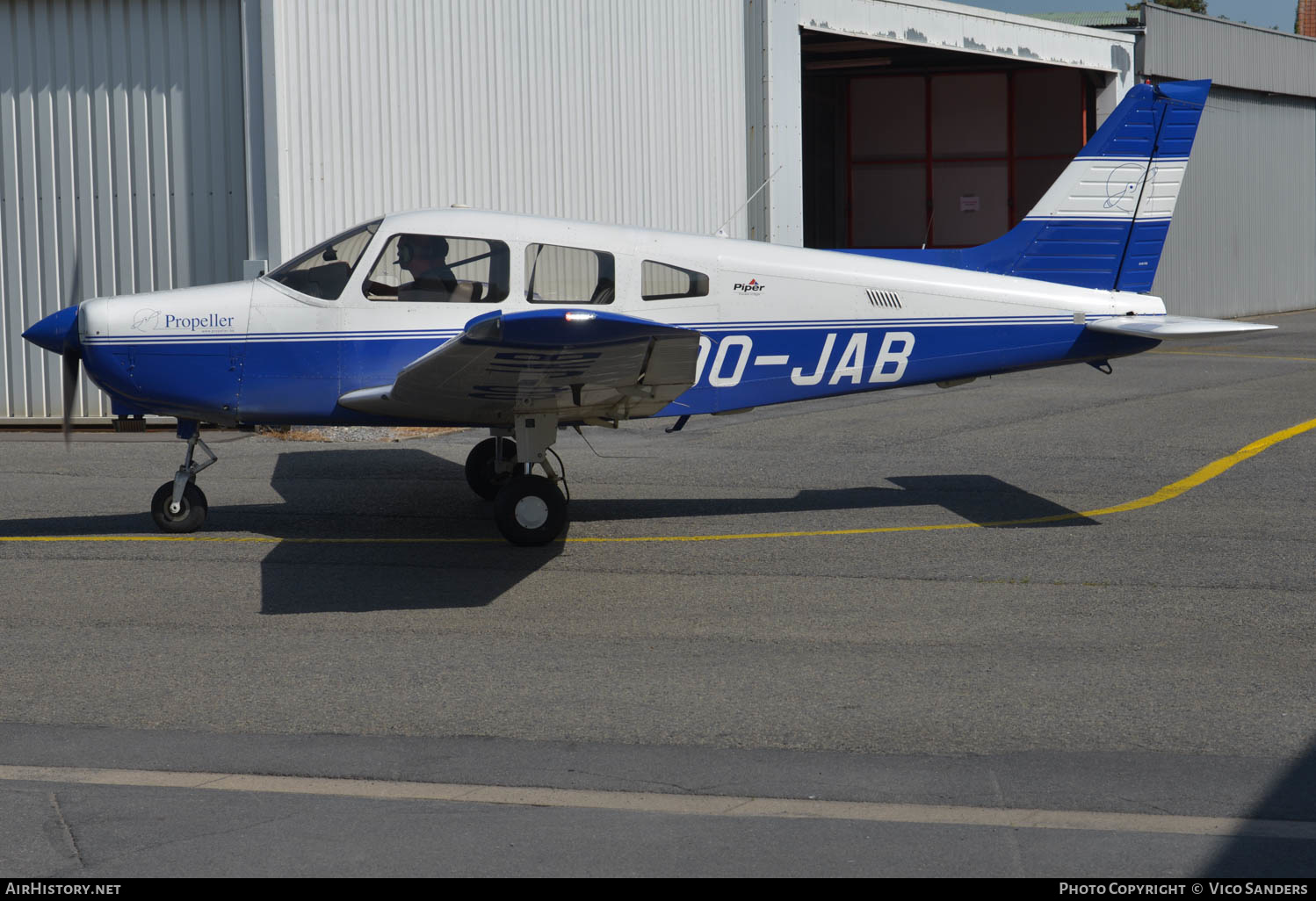 Aircraft Photo of OO-JAB | Piper PA-28-161 Warrior III | Propeller | AirHistory.net #648909