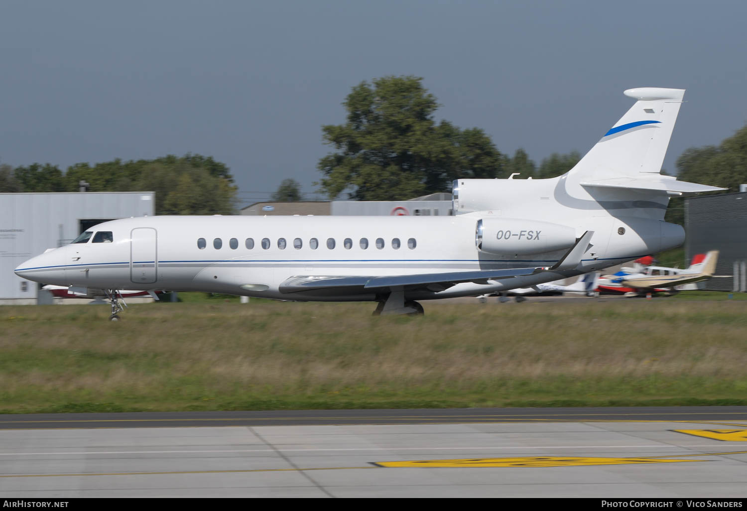 Aircraft Photo of OO-FSX | Dassault Falcon 7X | AirHistory.net #648929