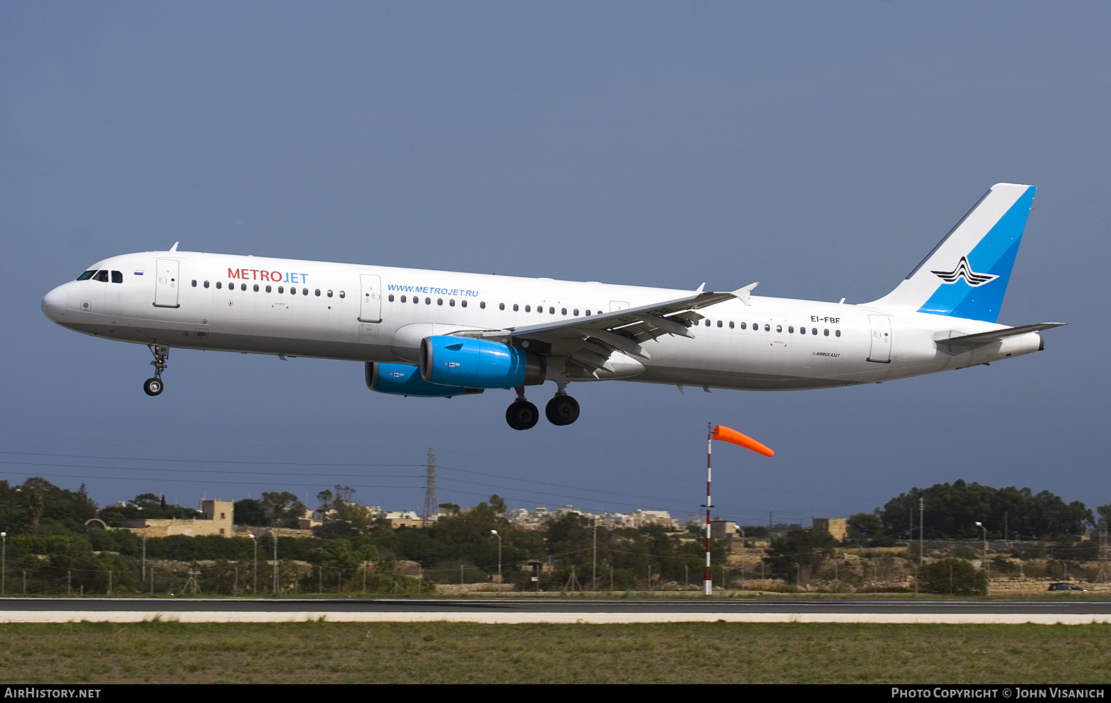 Aircraft Photo of EI-FBF | Airbus A321-231 | Metrojet | AirHistory.net #648936