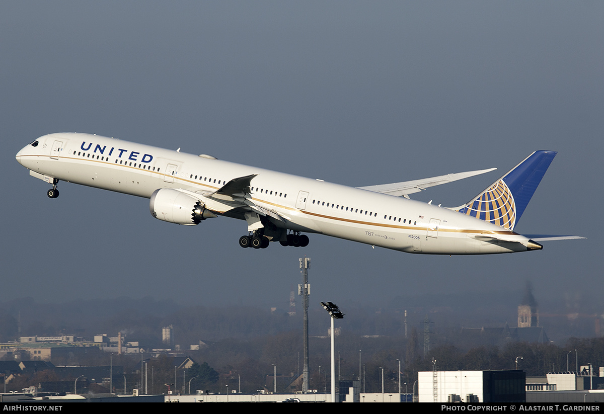 Aircraft Photo of N12005 | Boeing 787-10 Dreamliner | United Airlines | AirHistory.net #648943