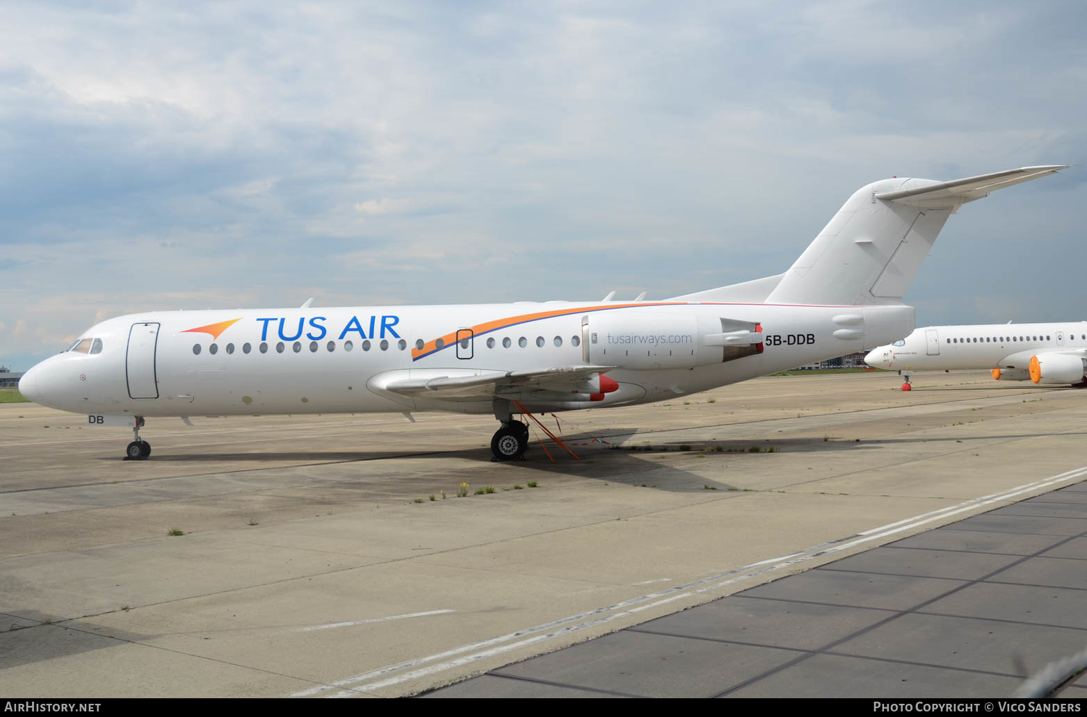 Aircraft Photo of 5B-DDB | Fokker 70 (F28-0070) | Tus Airways | AirHistory.net #648954