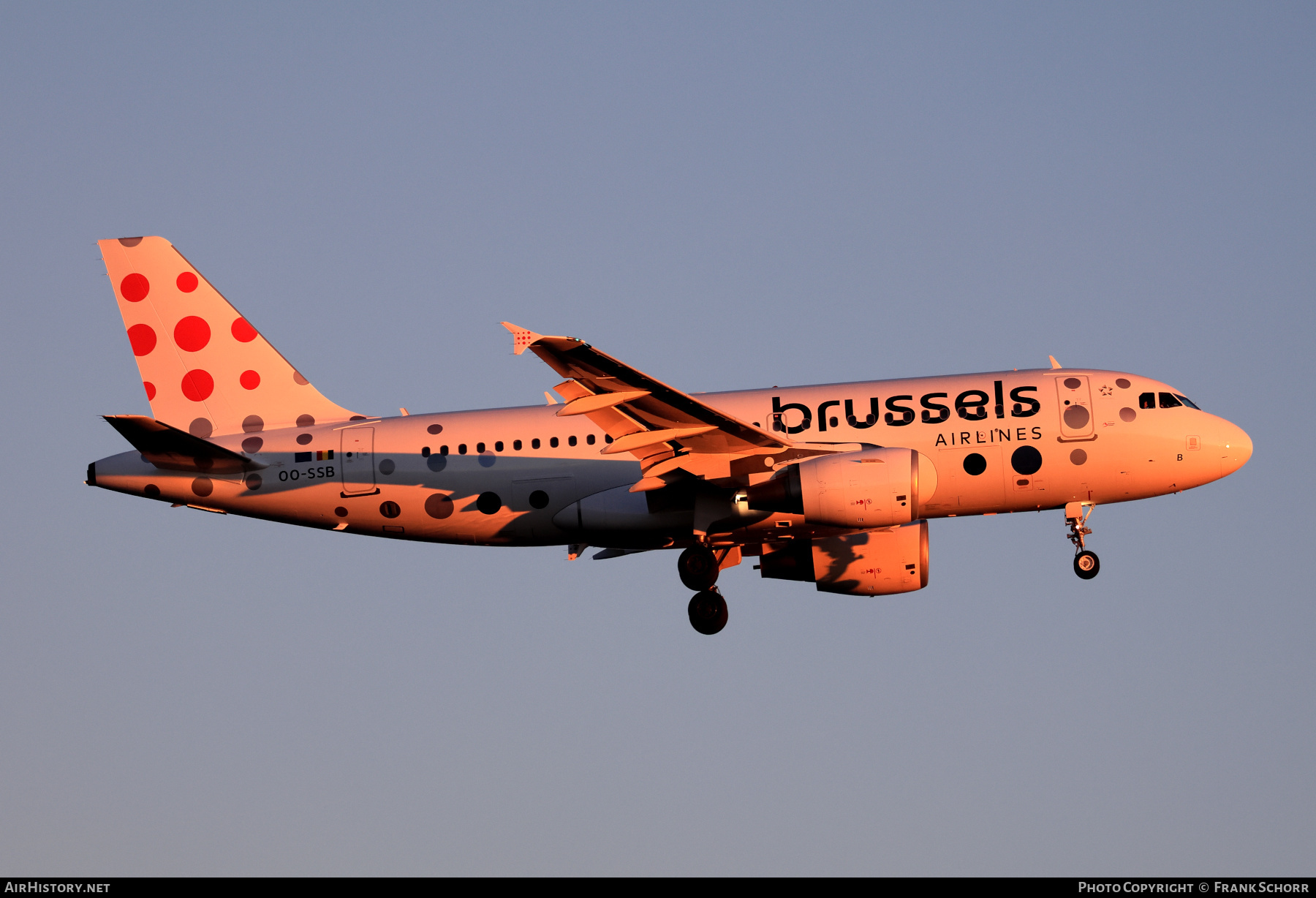 Aircraft Photo of OO-SSB | Airbus A319-111 | Brussels Airlines | AirHistory.net #648957