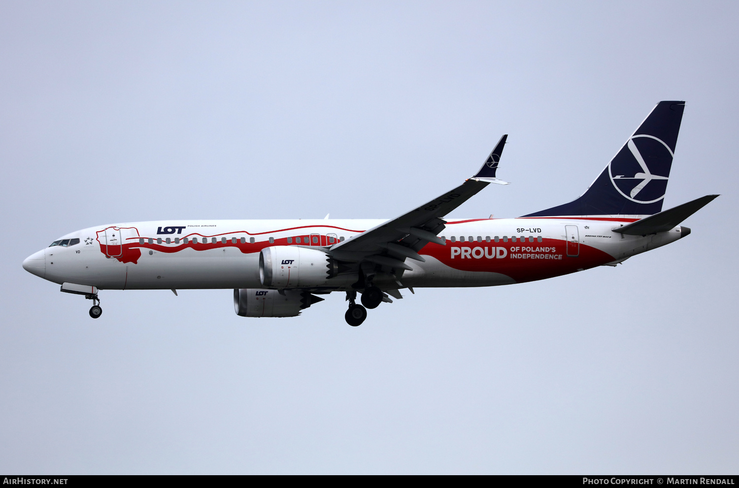 Aircraft Photo of SP-LVD | Boeing 737-8 Max 8 | LOT Polish Airlines - Polskie Linie Lotnicze | AirHistory.net #648959