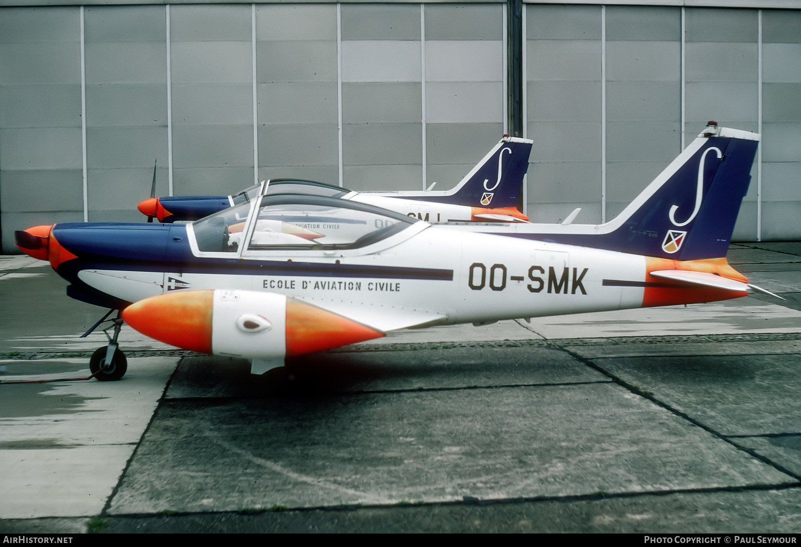 Aircraft Photo of OO-SMK | SIAI-Marchetti SF-260 | Ecole d'Aviation Civile / Burgerluchtvaartschool | AirHistory.net #648963