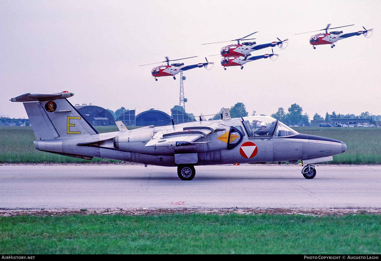 Aircraft Photo of YE-05 / E yellow | Saab 105OE | Austria - Air Force | AirHistory.net #648996