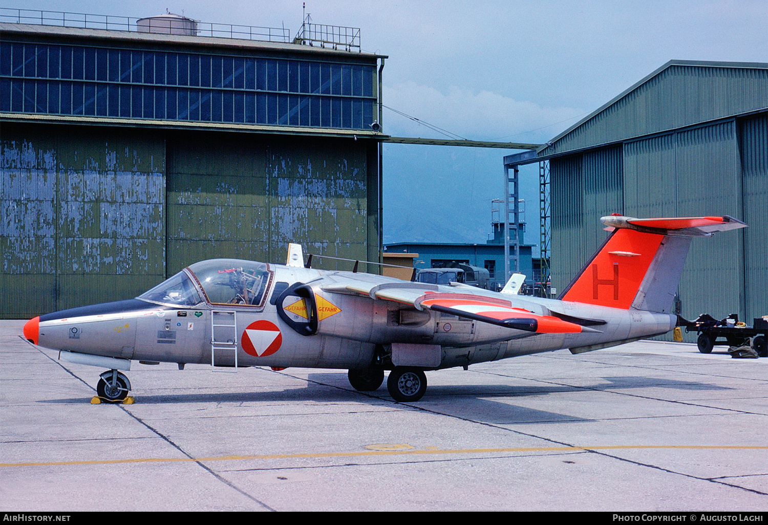 Aircraft Photo of RH-28 / H red | Saab 105OE | Austria - Air Force | AirHistory.net #649000