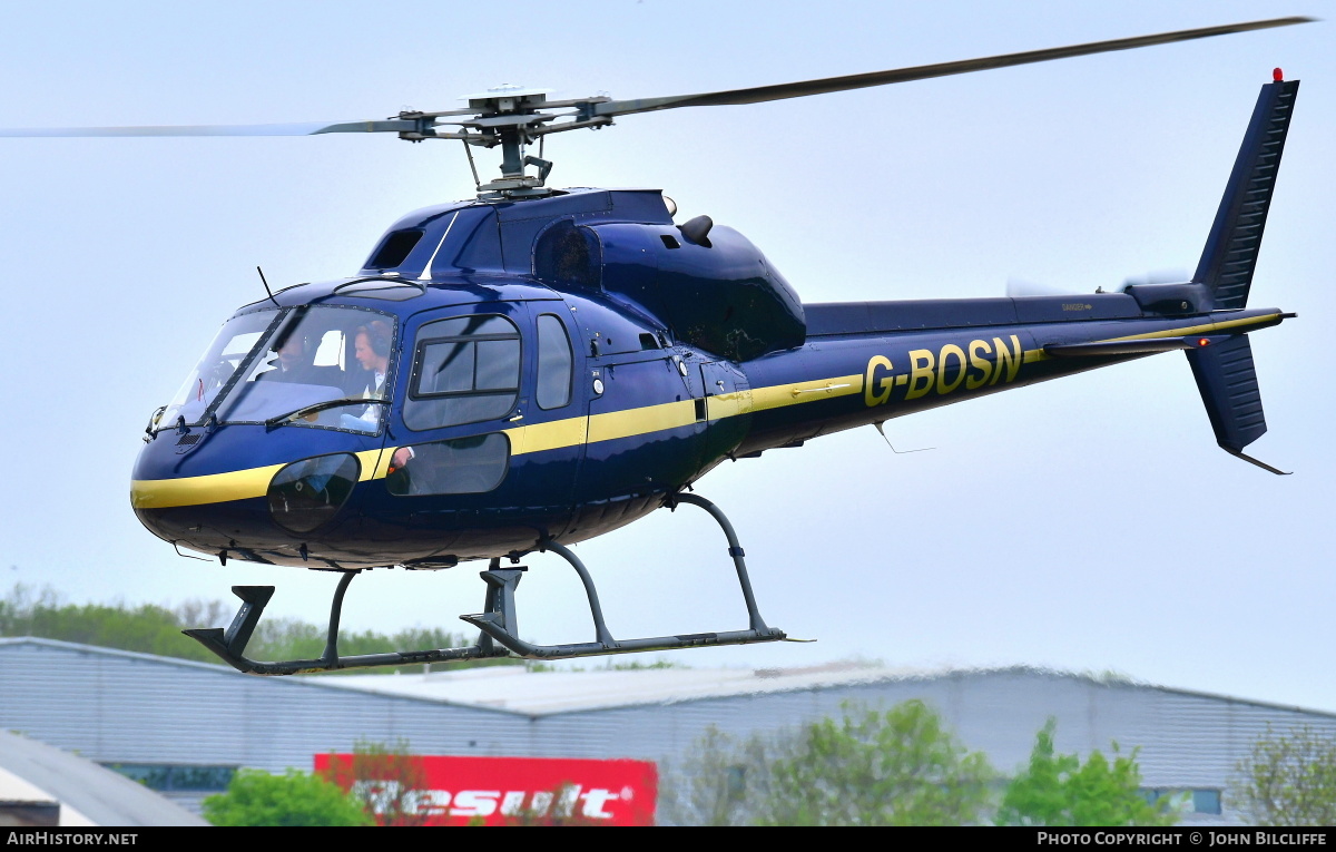 Aircraft Photo of G-BOSN | Aerospatiale AS-355F-1 Ecureuil 2 | AirHistory.net #649023