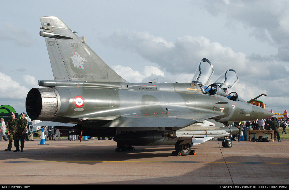 Aircraft Photo of 605 | Dassault Mirage 2000D | France - Air Force | AirHistory.net #649034