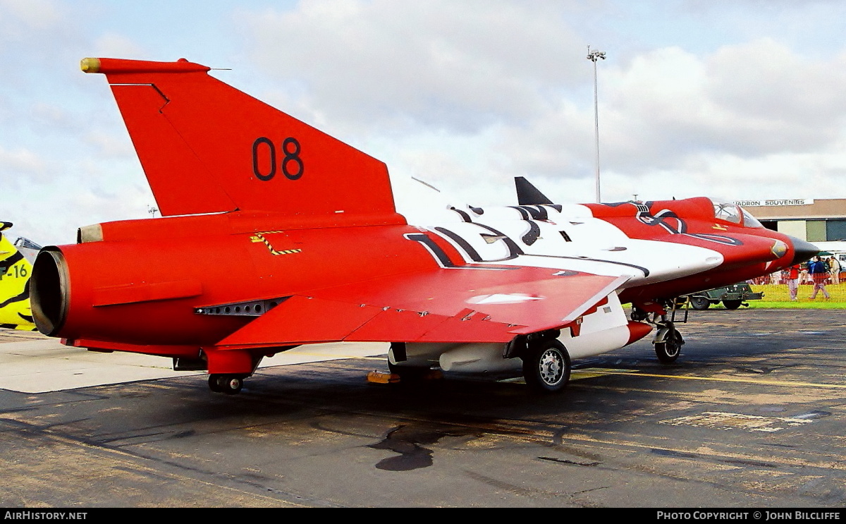 Aircraft Photo of 08 | Saab J35Oe Draken | Austria - Air Force | AirHistory.net #649040